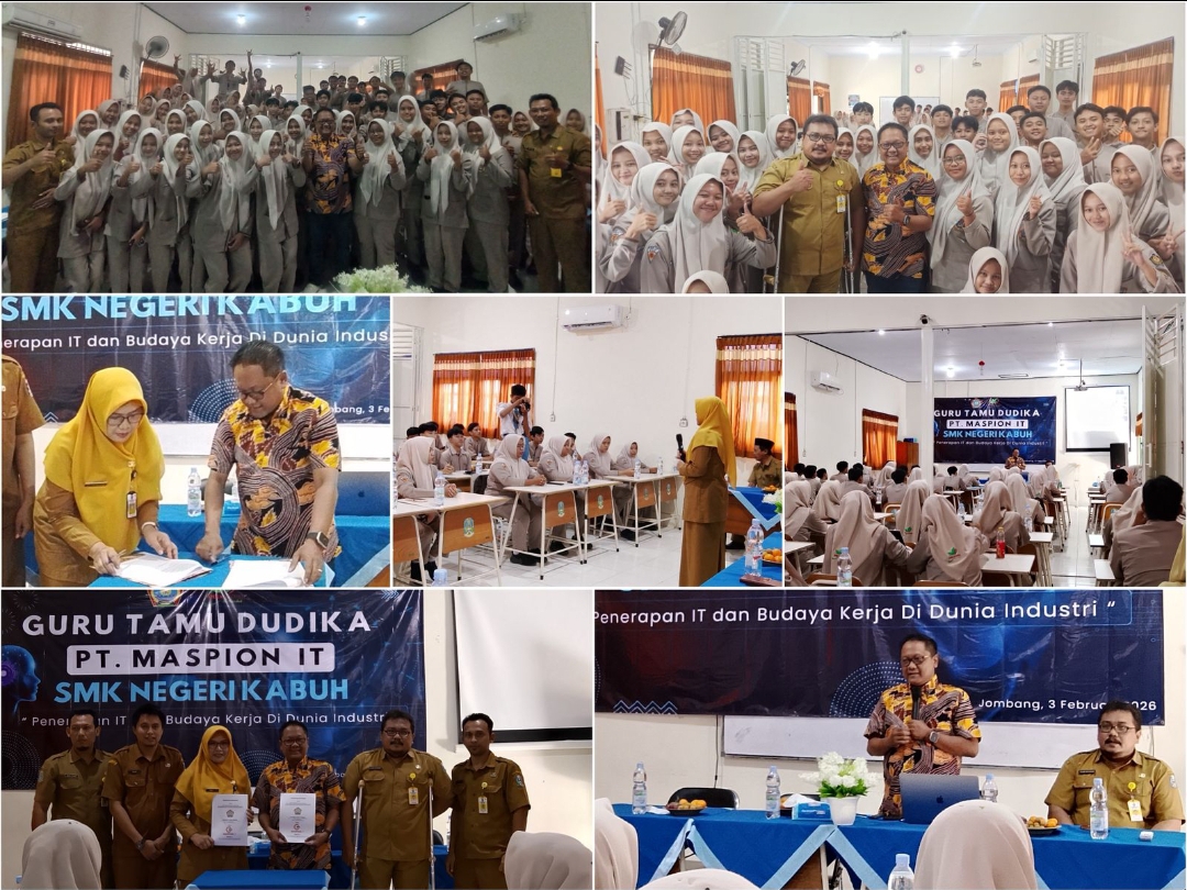 Update MoU Kerjasama Sinergi Sekolah bersama Maspion IT